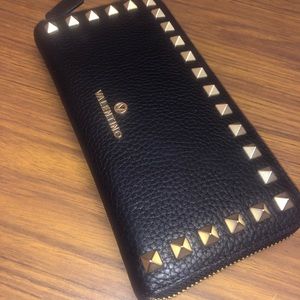 Authentic Mario Valentino Studded Wallet
